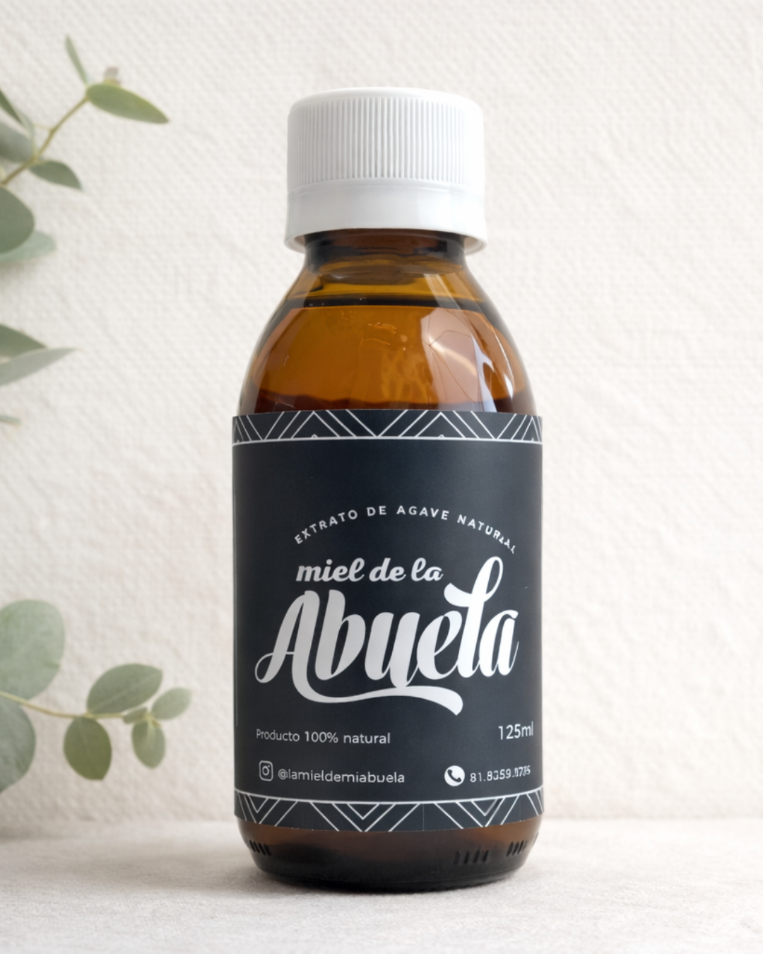 Jarabe Natural para la Tos – Miel de la Abuela – Expectorante con Aceites Esenciales – Sin Químicos, Sin Azúcar Refinada – 125 ml