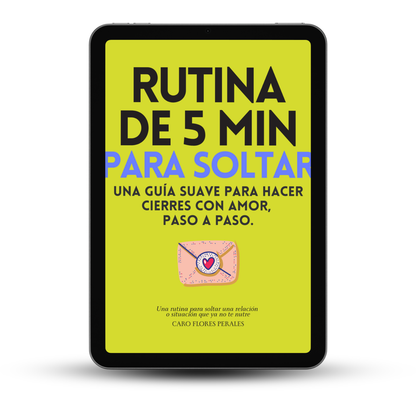 Diario para Cerrar Ciclos: Ritual de 5 minutos para soltar con amor. Con Diario de 21 Días para la Felicidad.