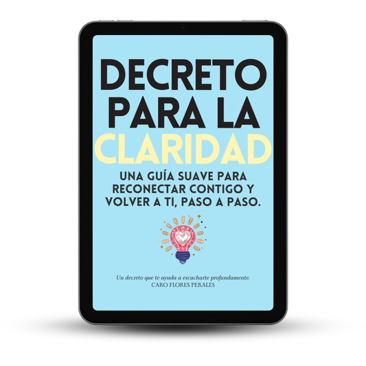 Diario Claridad Emocional: Diario de 21 días para la Felicidad. Con Decreto para recuperar claridad (si hoy no sabes si soltar o insistir)