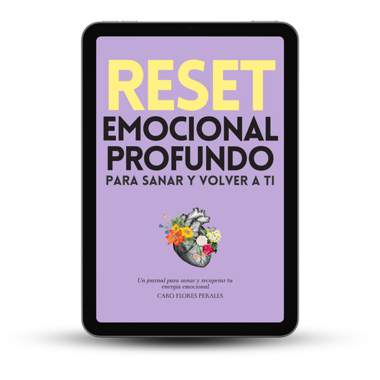Diario Emocional de Inicios: Reset Profundo, un diario para reconectar con tu yo interior.